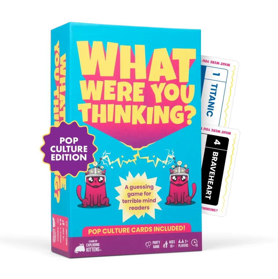 Exploding Kittens What Were You Thinking Pop Culture gioco indizi