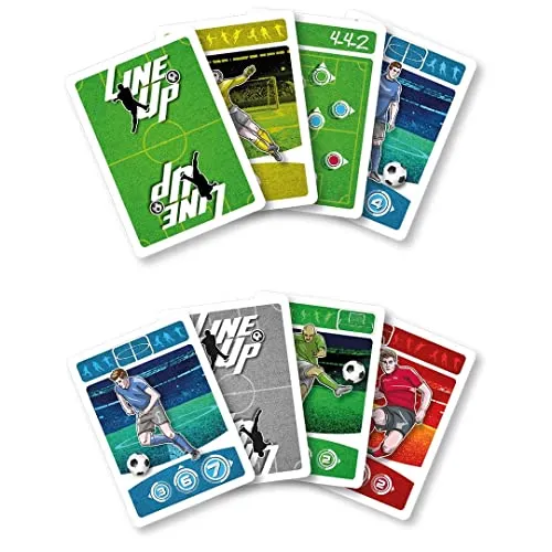 Dal Negro Line Up gioco carte calcio 8+ 110 carte
