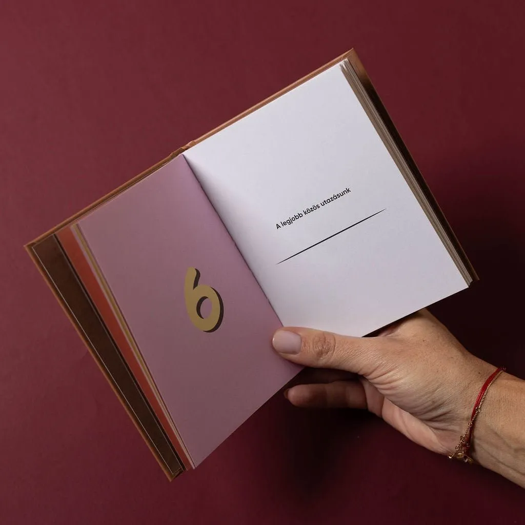 körvonal 30 Motivi Ti Amo libro coppia da compilare 14x10 cm
