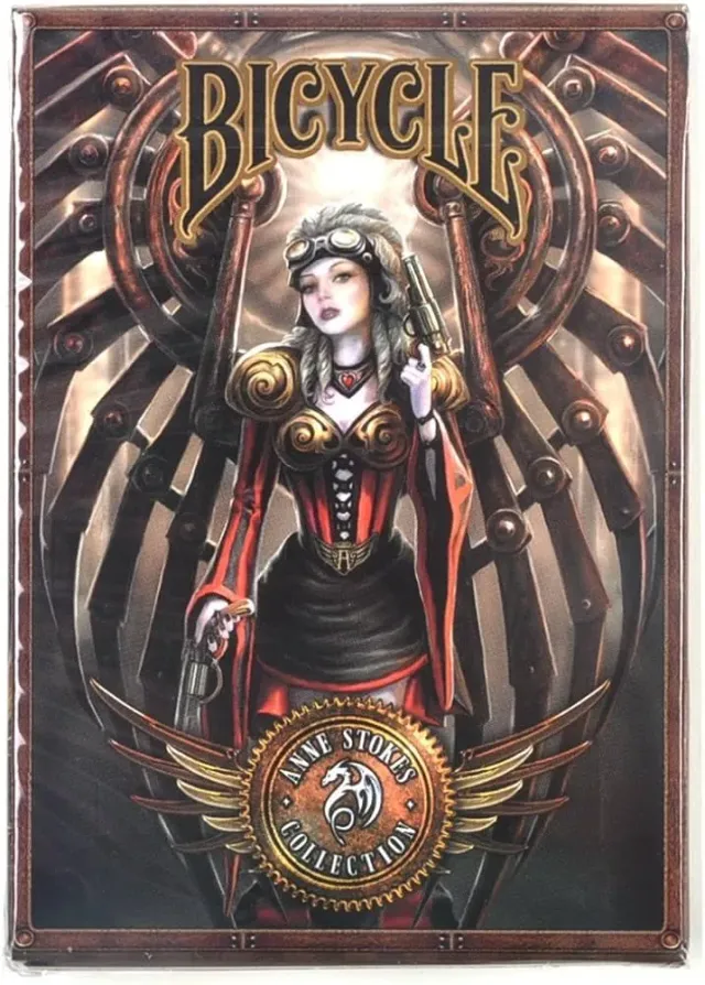 Bicycle Anne Stokes Steampunk carte poker 54 carte fantasy