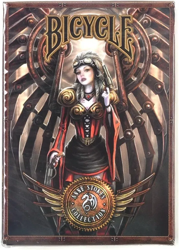 Bicycle Anne Stokes Steampunk carte poker 54 carte fantasy