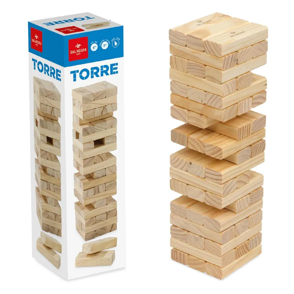 Dal Negro Torre gioco abilità legno 2 giocatori 6+
