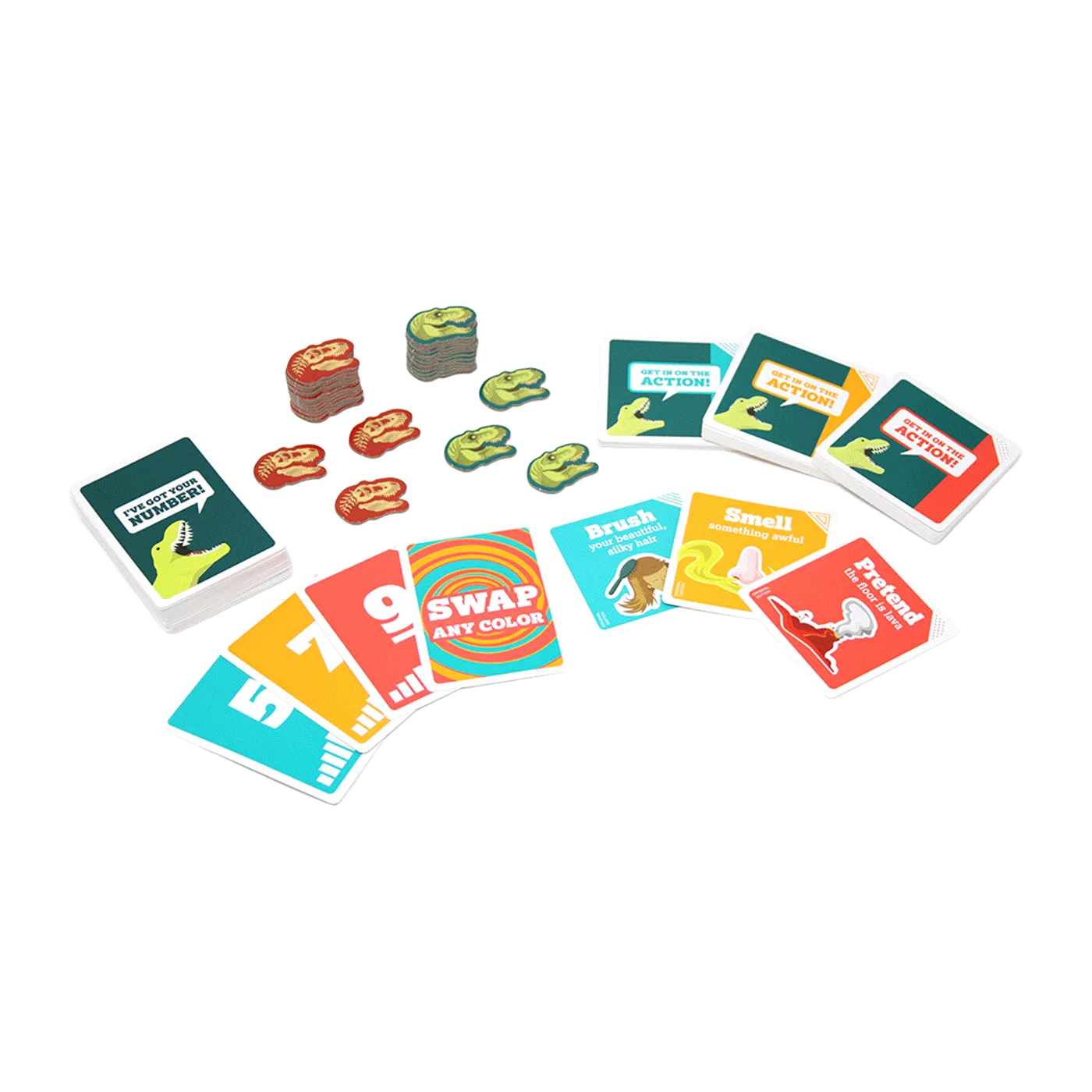 Exploding Kittens On a Scale of One to T-Rex gioco party