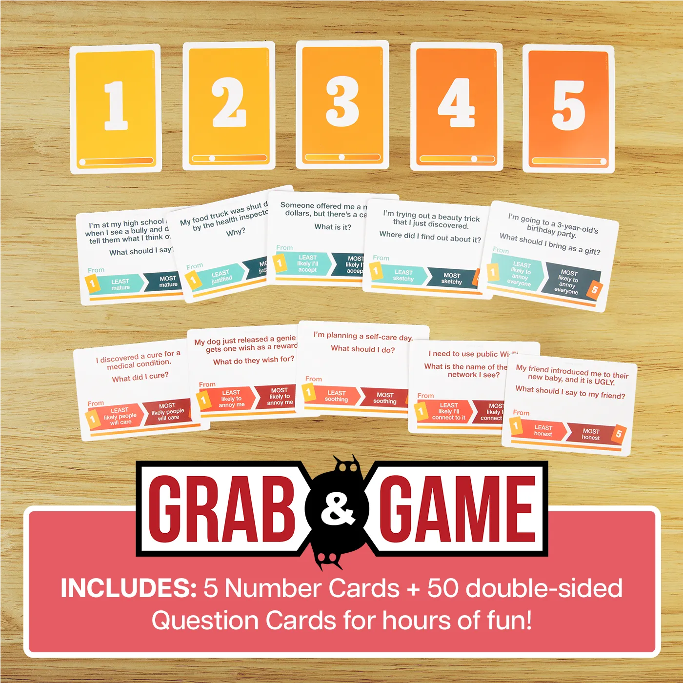 Exploding Kittens That Escalated Quickly Grab & Game gioco viaggio