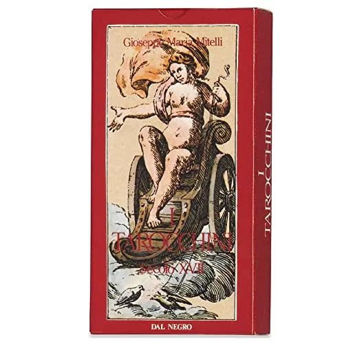 Dal Negro Tarocchini Mitelli mazzo tarocchi 62 carte libretto