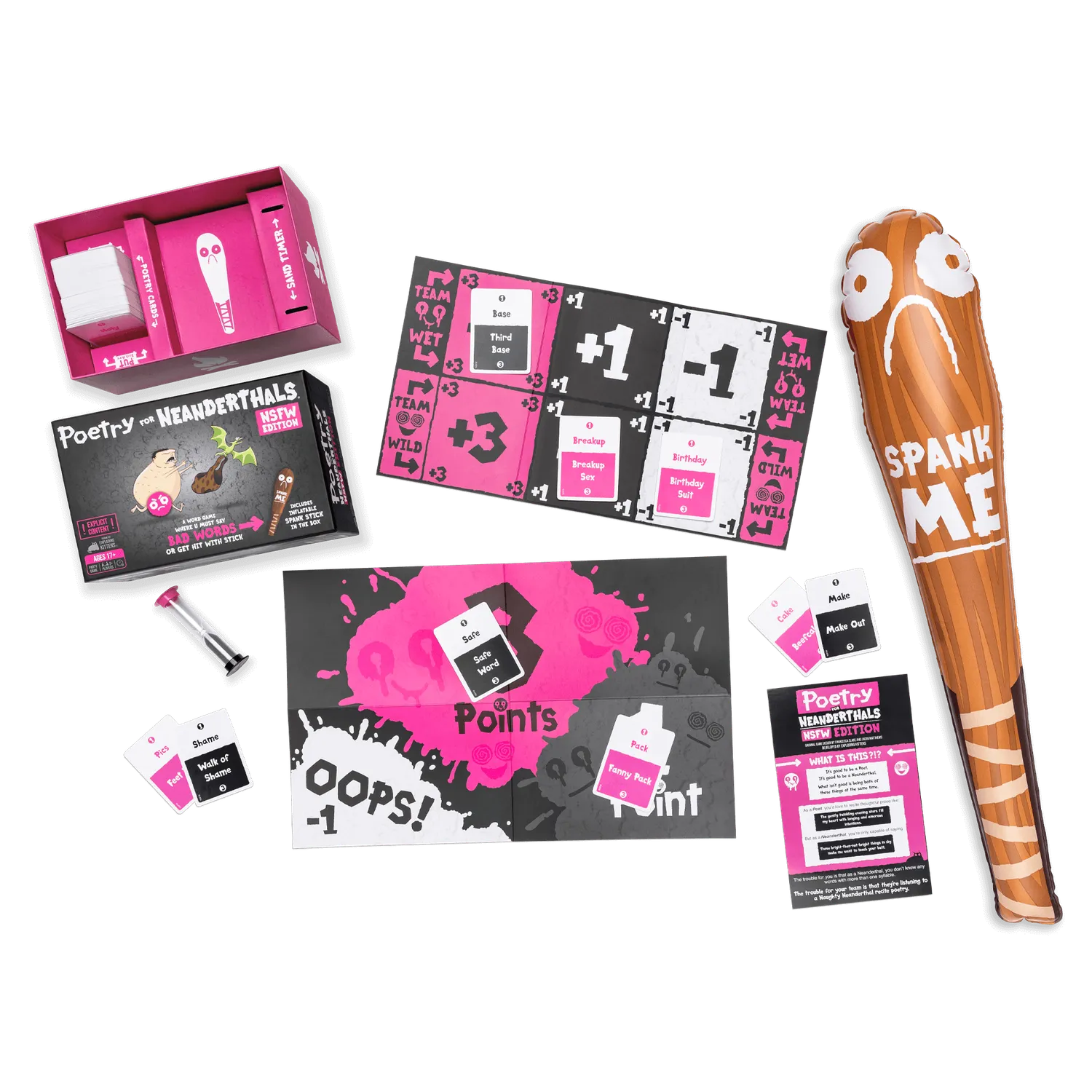 Exploding Kittens NSFW Bundle giochi carte vietato 17+