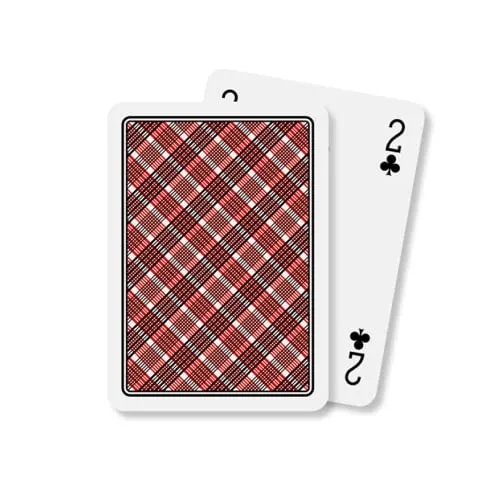 Dal Negro Poker Italia carte poker 55 carte rosso 63x88 mm