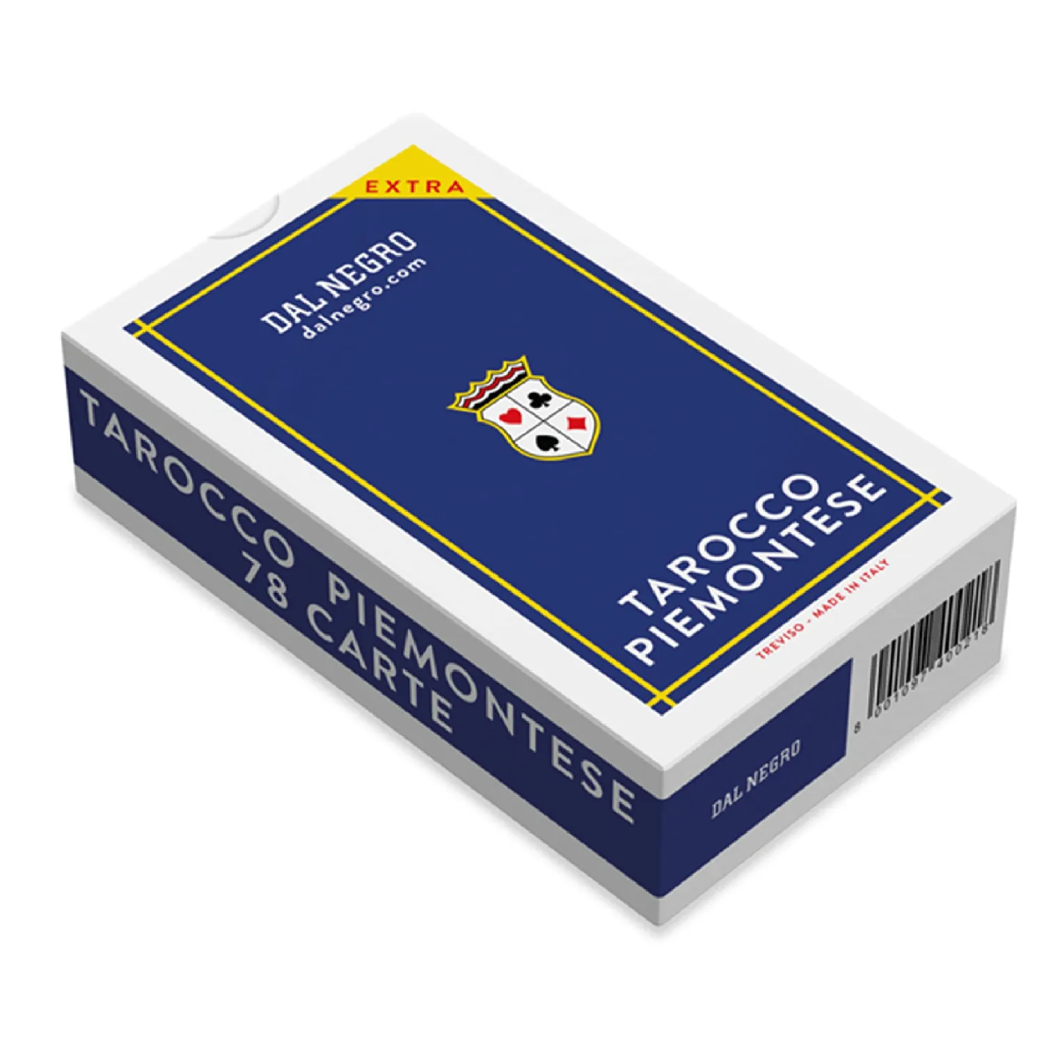 Dal Negro Tarocco Piemontese 040021 Mazzo Blu