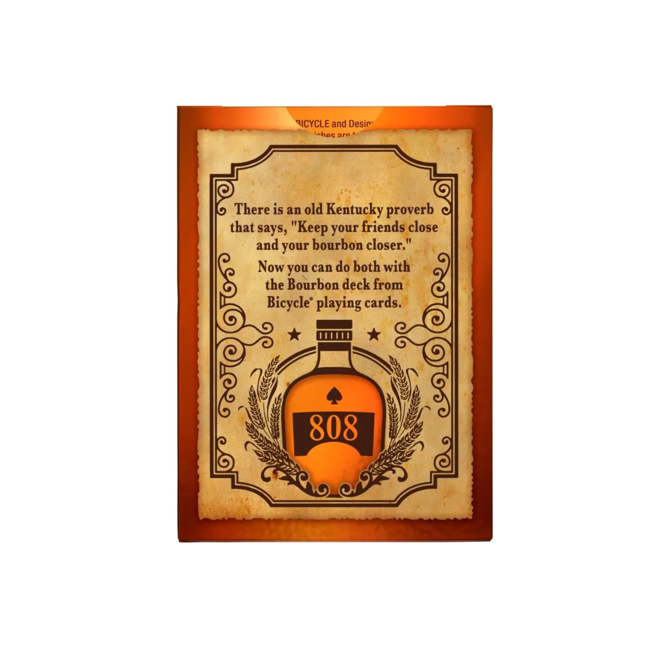 Bicycle Bourbon Carte da Poker Mazzo Borbone