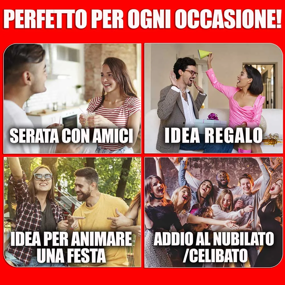 Magma Games Obbligo o Verità carte party 120+120 18+