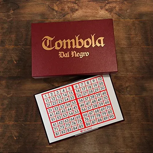 Dal Negro 02691 tombola classica gioco 48 cartelle 90 numeri