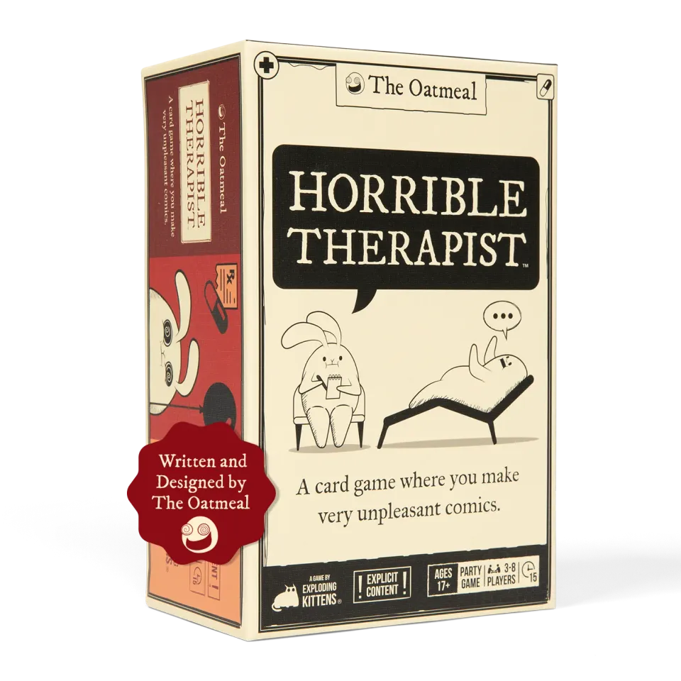 Exploding Kittens Horrible Therapist Base gioco carte adulti