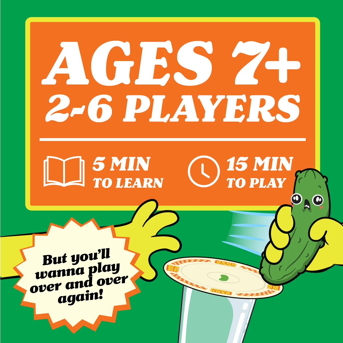 Exploding Kittens Pickle Grab gioco di carte riflessi