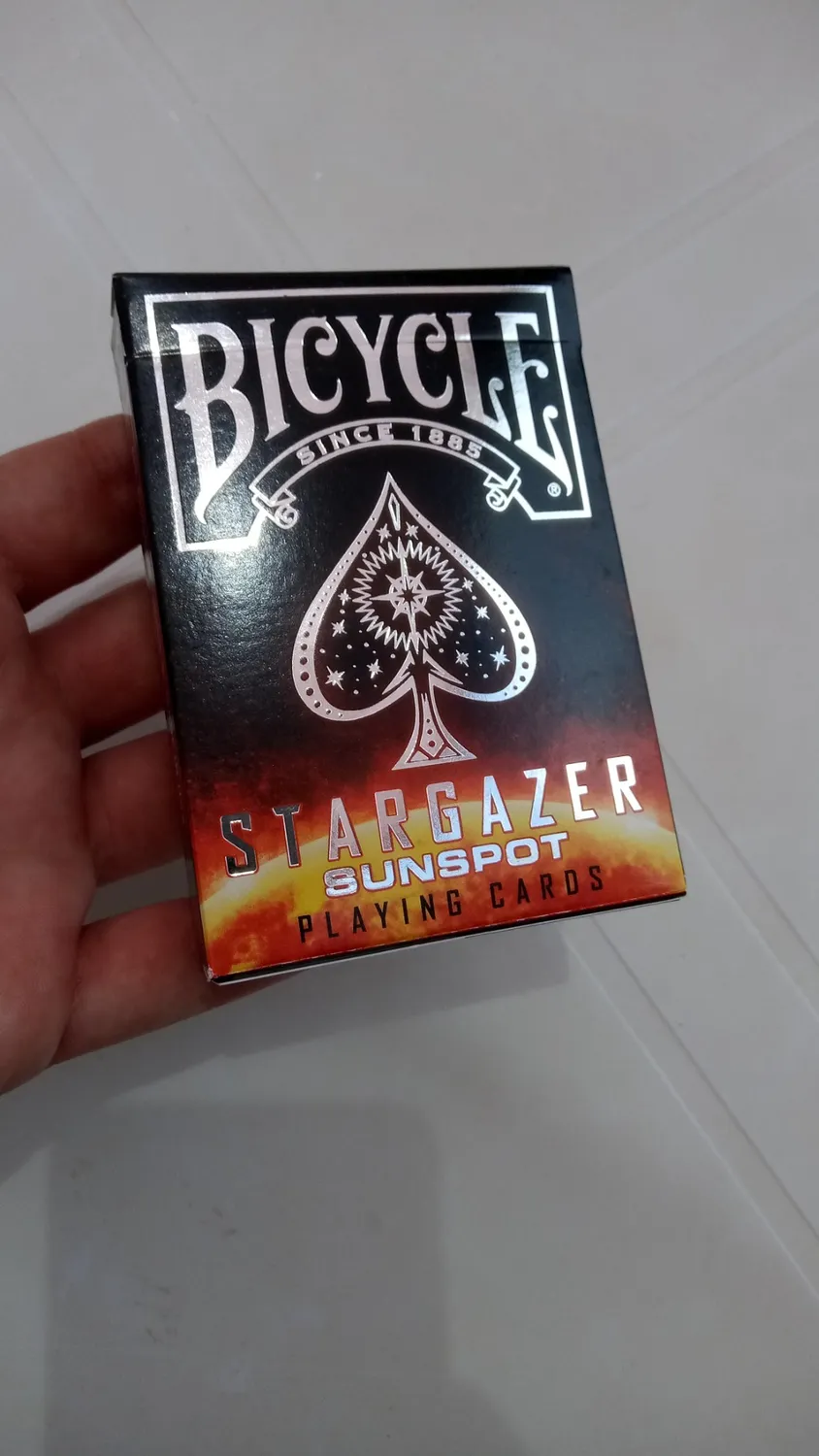 Bicycle Stargazer Sunspot carte poker collezione 54 carte