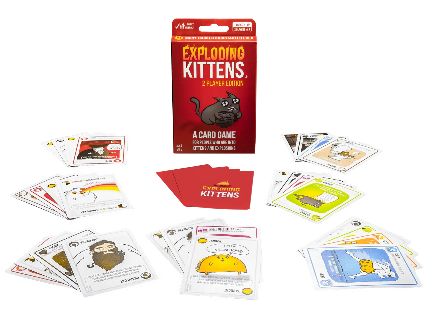 Exploding Kittens 2-Player Edition gioco carte 2 giocatori ITA