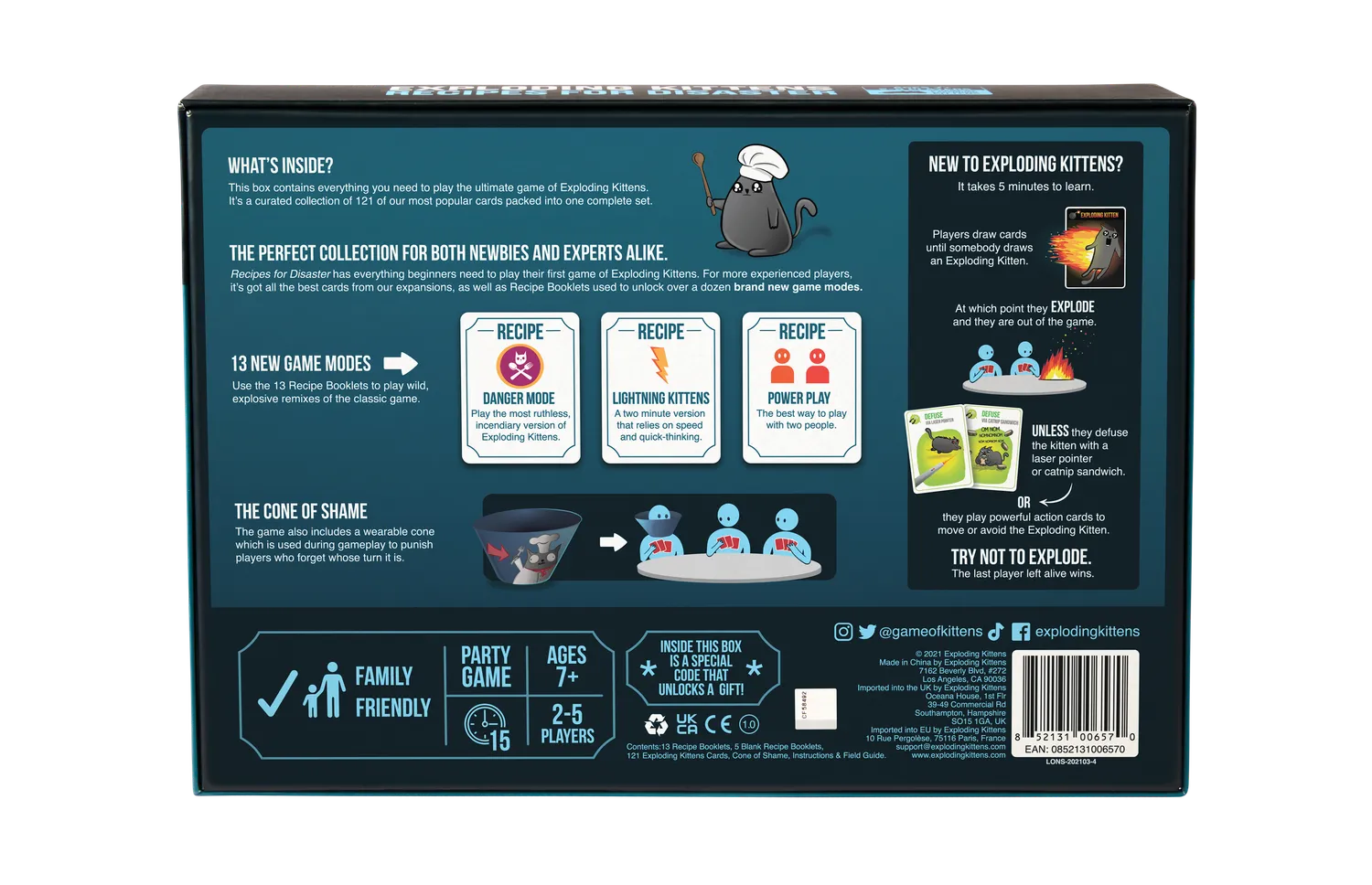 Exploding Kittens Ultimate Strategy Bundle giochi carte