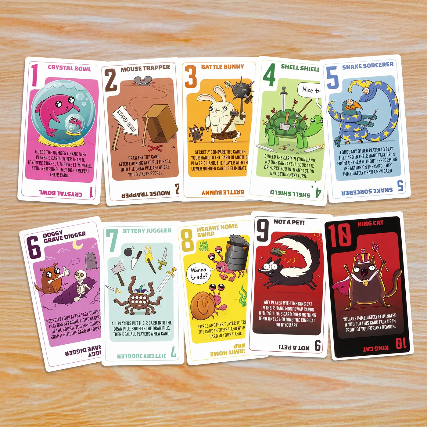 Exploding Kittens Power Hungry Pets gioco di carte strategico