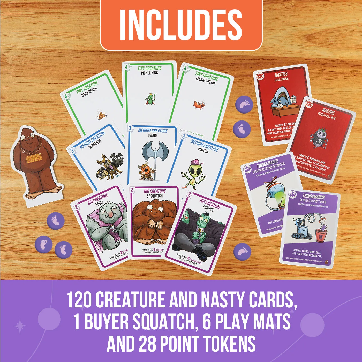 Sell Me A Sasquatch gioco bluff tradimento