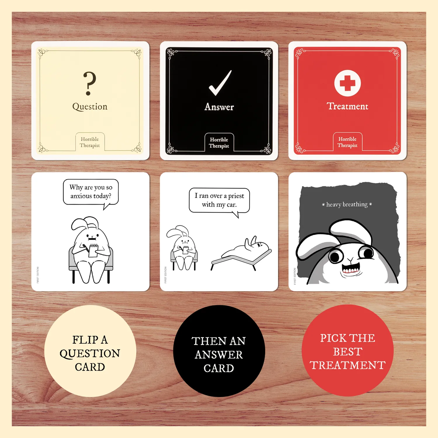 Exploding Kittens Horrible Therapist Extra Horrible gioco carte