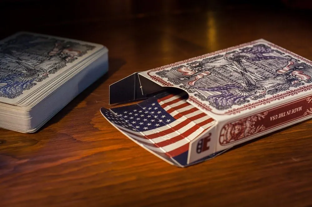 Bicycle Presidents Carte da Poker Bianco-Nero Presidenti USA