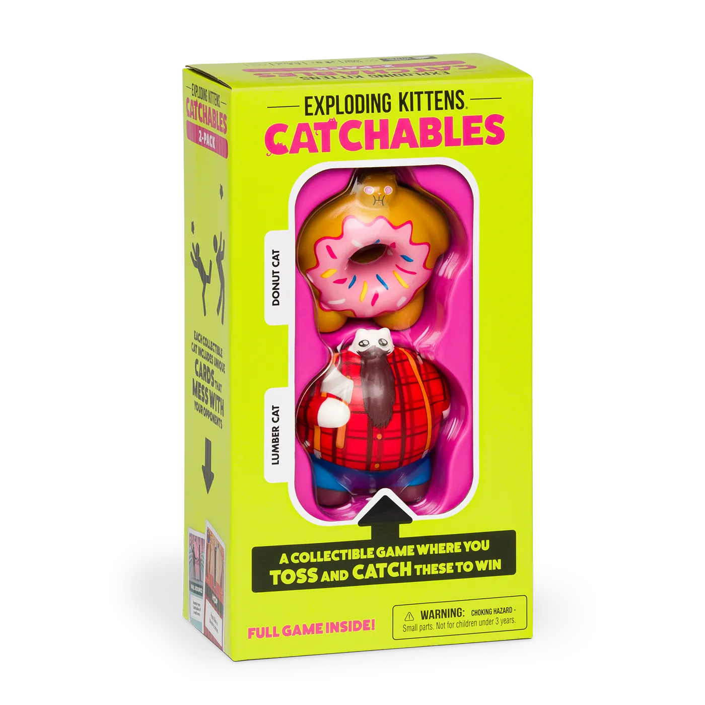 Exploding Kittens Catchables 2-Pack gioco Donut Lumber