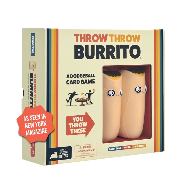 Exploding Kittens Throw Throw Burrito gioco carte Edizione Italiana party