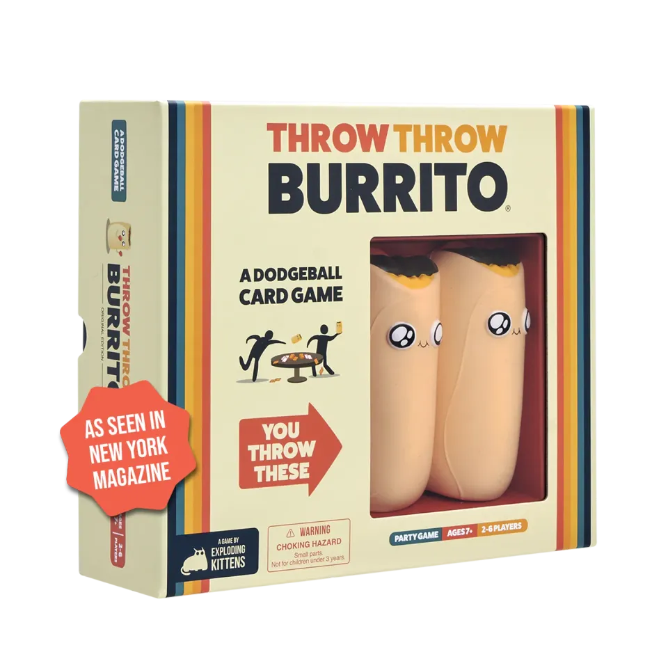 Exploding Kittens Throw Throw Burrito gioco carte Edizione Italiana party