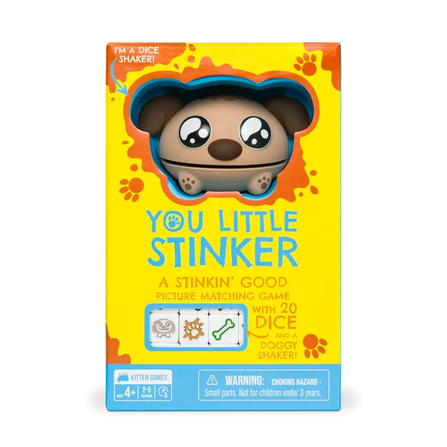 Exploding Kittens You Little Stinker gioco dadi cane