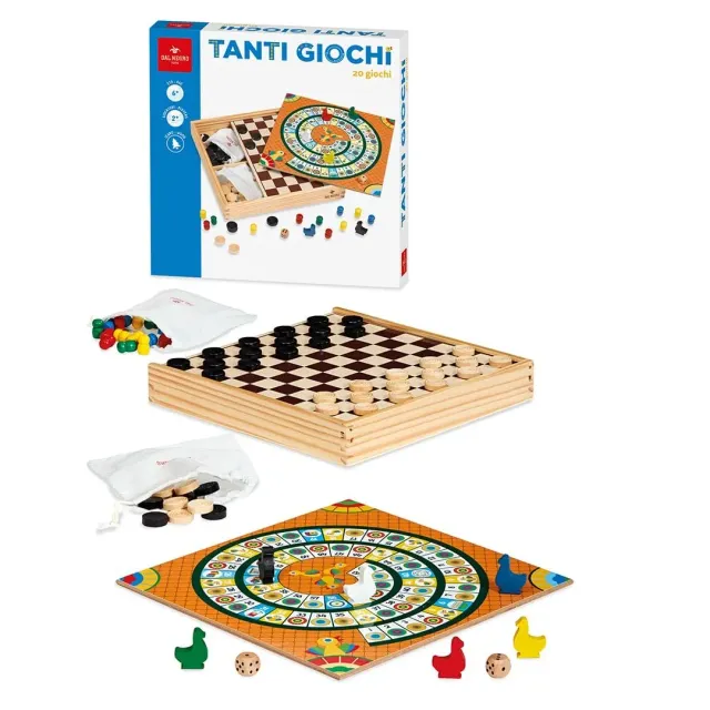 Dal Negro Tanti Giochi 20 giochi tavolo classici