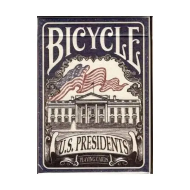 Bicycle Presidents Carte da Poker Bianco-Nero Presidenti USA