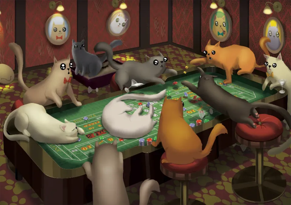 Exploding Kittens Housing Boom puzzle 1000 pezzi gatti