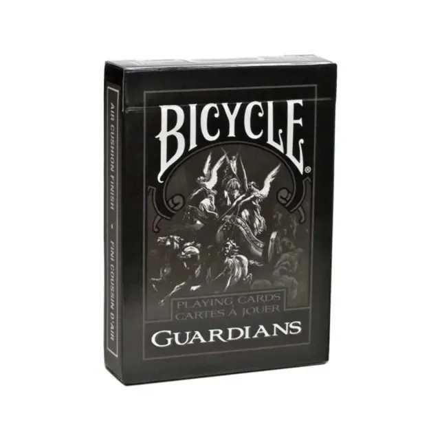 Bicycle Guardians carte poker Theory11 nero 54 carte
