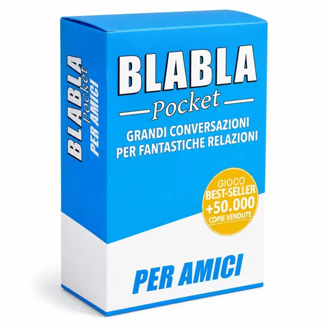 Magma Games BlaBla Pocket Per Amici gioco carte 100 carte conversazione