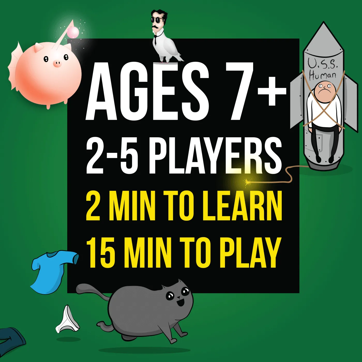 Exploding Kittens Streaking Kittens espansione carte inglese