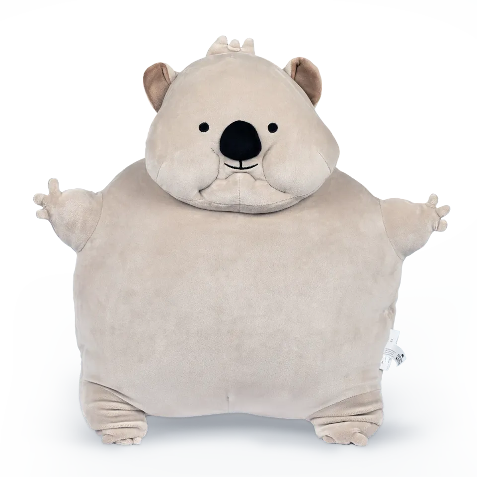 Exploding Kittens Giant Wombat peluche morbido grande