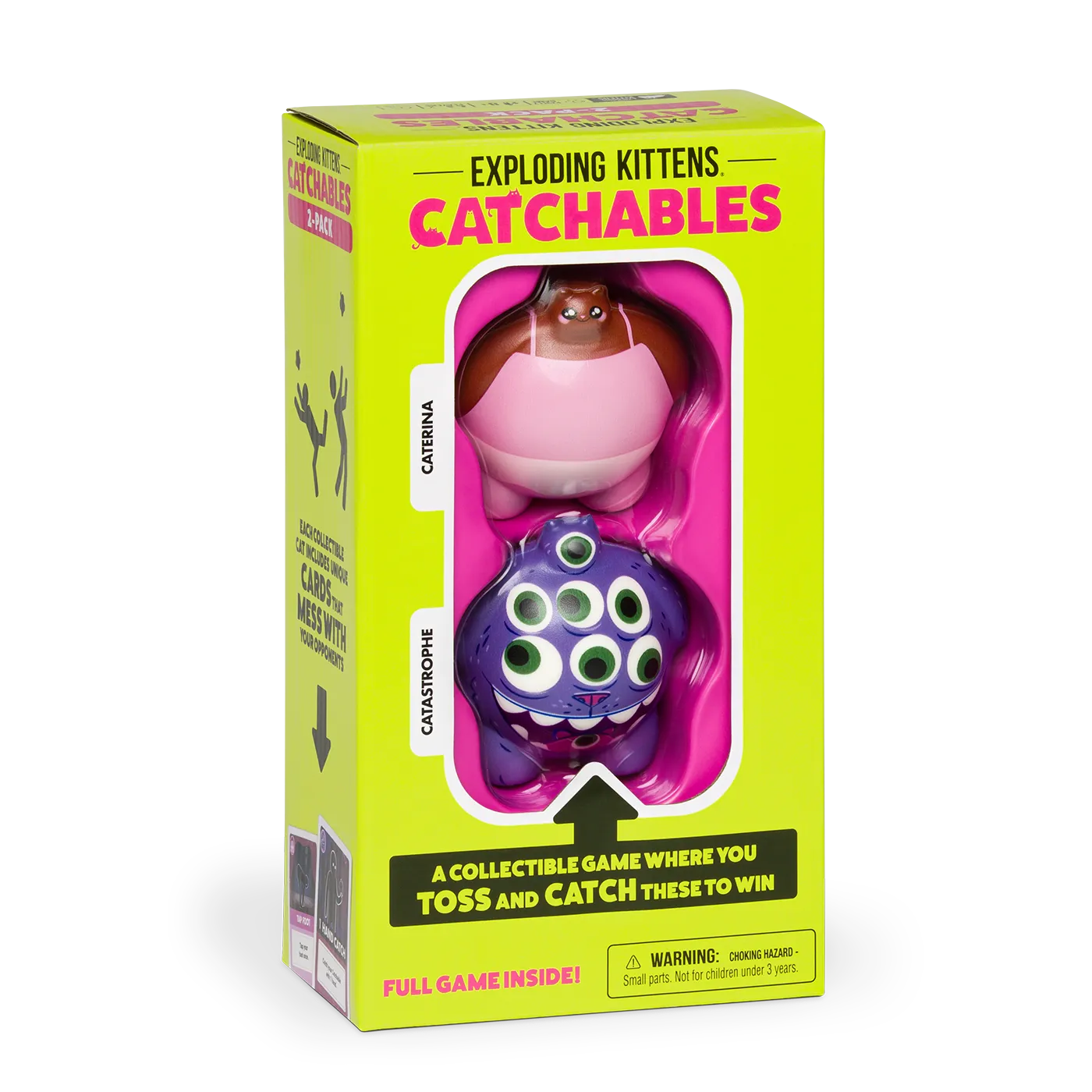 Exploding Kittens Catchables #3 gioco abilità Caterina Catastrophe 2 pack