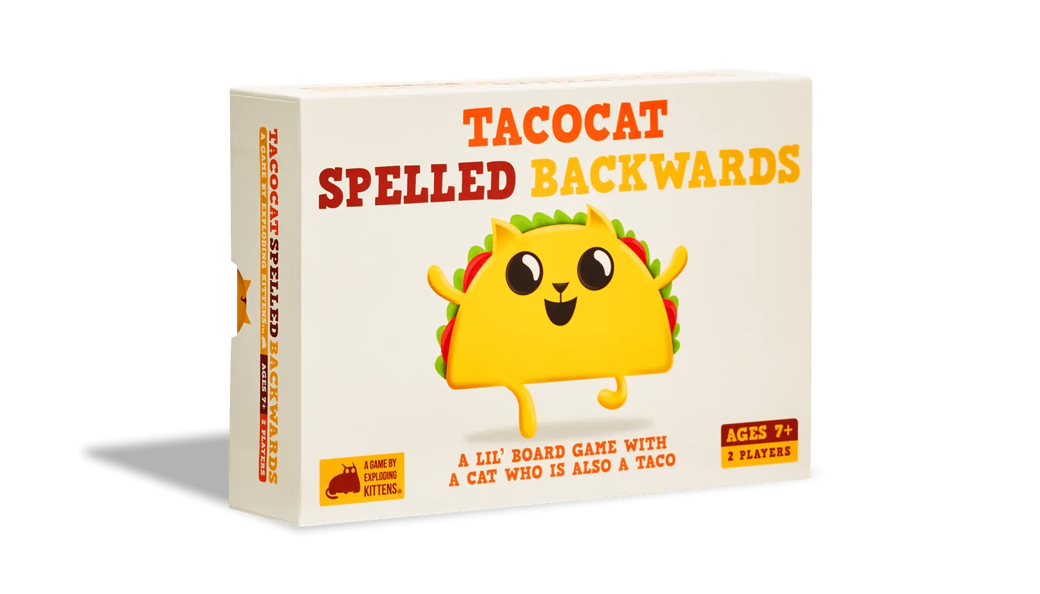 Exploding Kittens Tacocat Spelled Backwards gioco carte duello