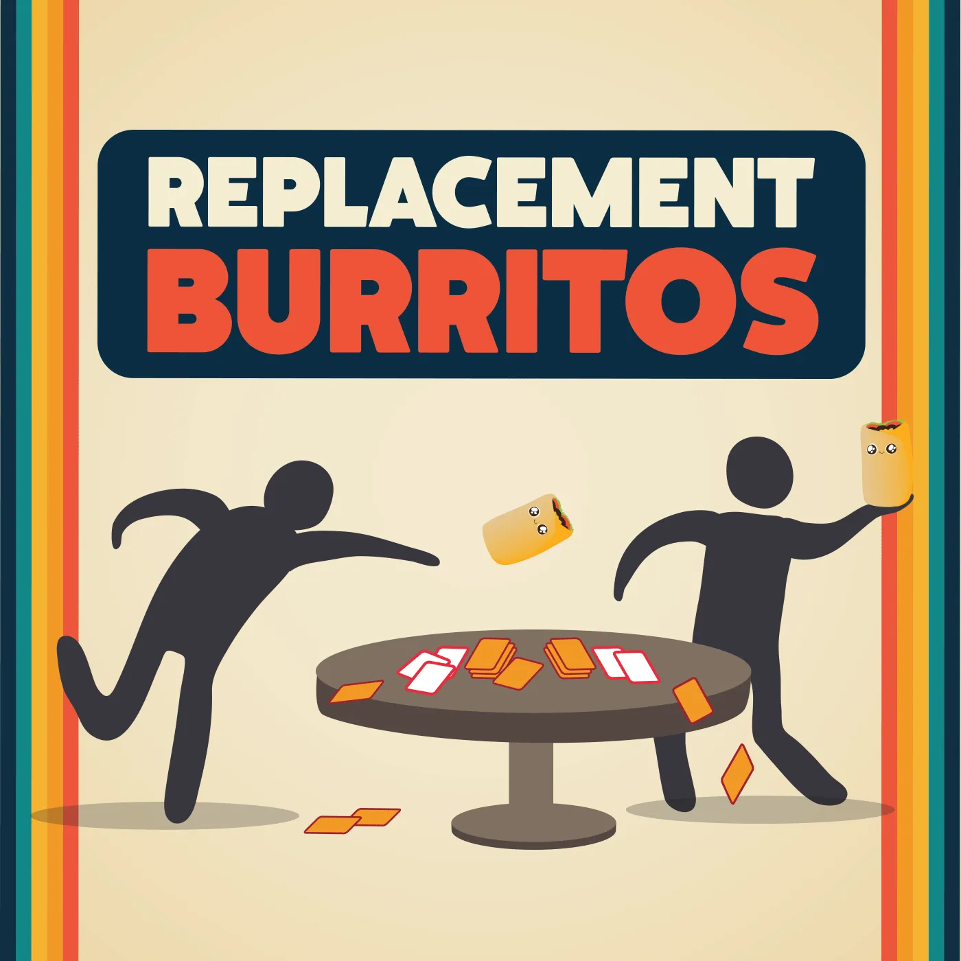 Exploding Kittens Throw Throw Burrito ricambio 2 burrito morbidi