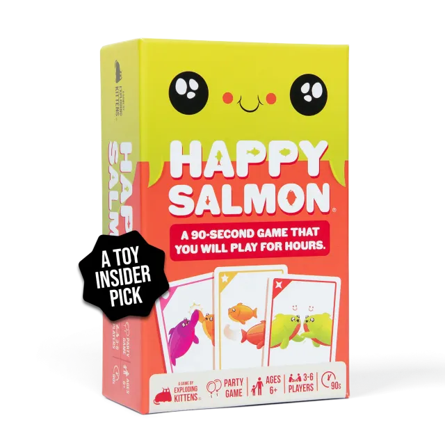 Exploding Kittens Happy Salmon gioco carte versione piccola party