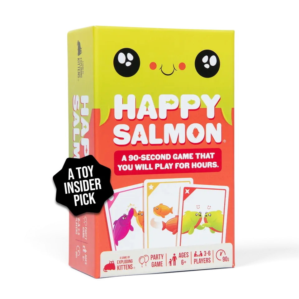 Exploding Kittens Happy Salmon gioco carte versione piccola party