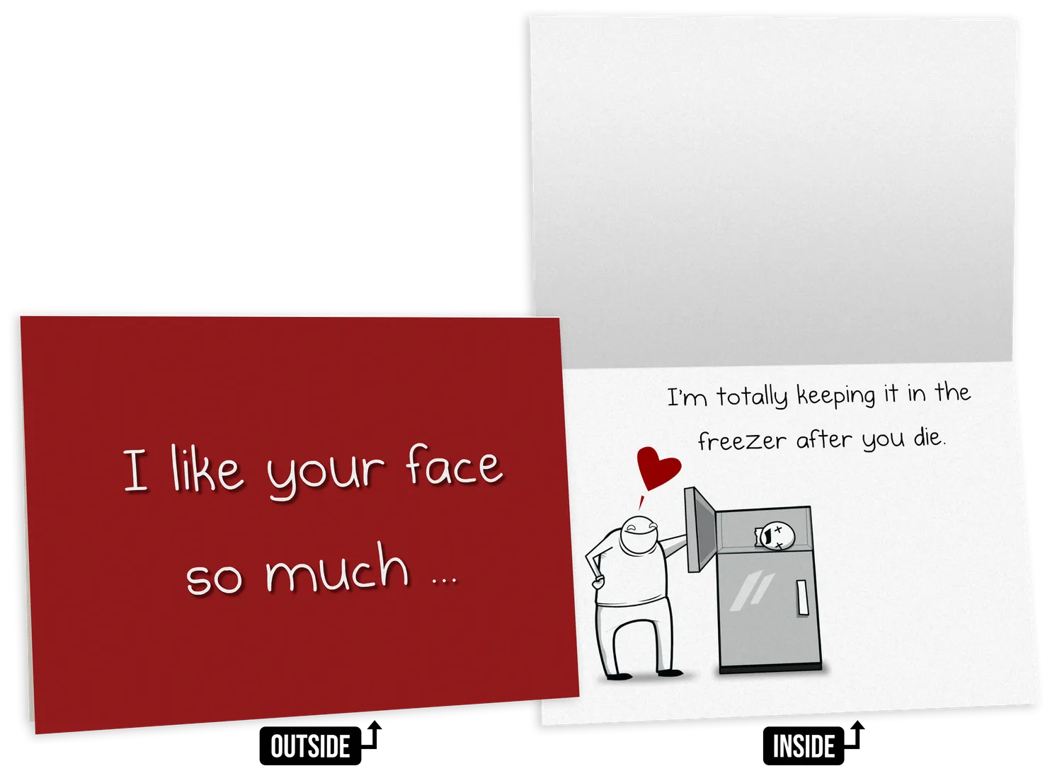 Exploding Kittens NSFW Love Friendship biglietti 8 pezzi Vol. A