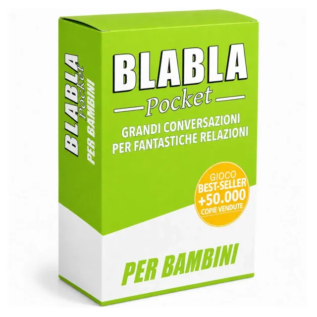 Magma Games BlaBla Pocket carte conversazione 100 carte 6+
