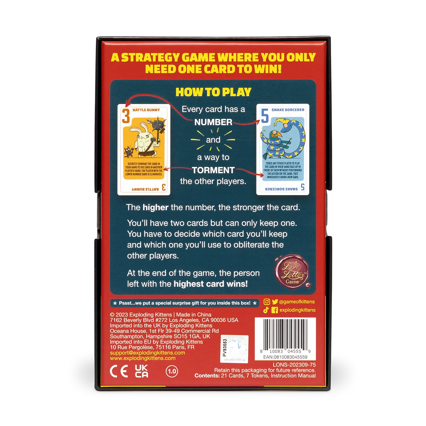 Exploding Kittens Power Hungry Pets gioco di carte strategico