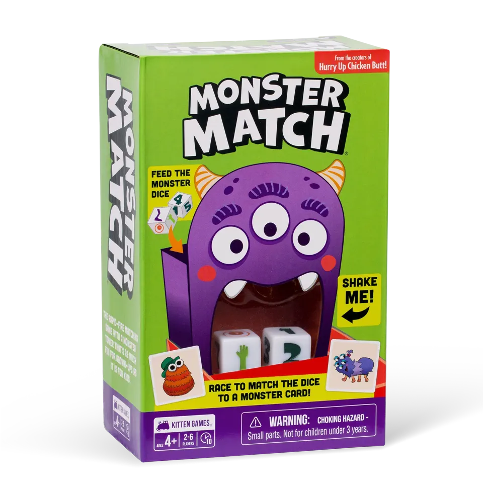 Exploding Kittens Monster Match gioco mostri 2-6 giocatori