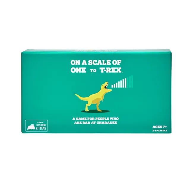 Exploding Kittens On a Scale of One to T-Rex gioco party