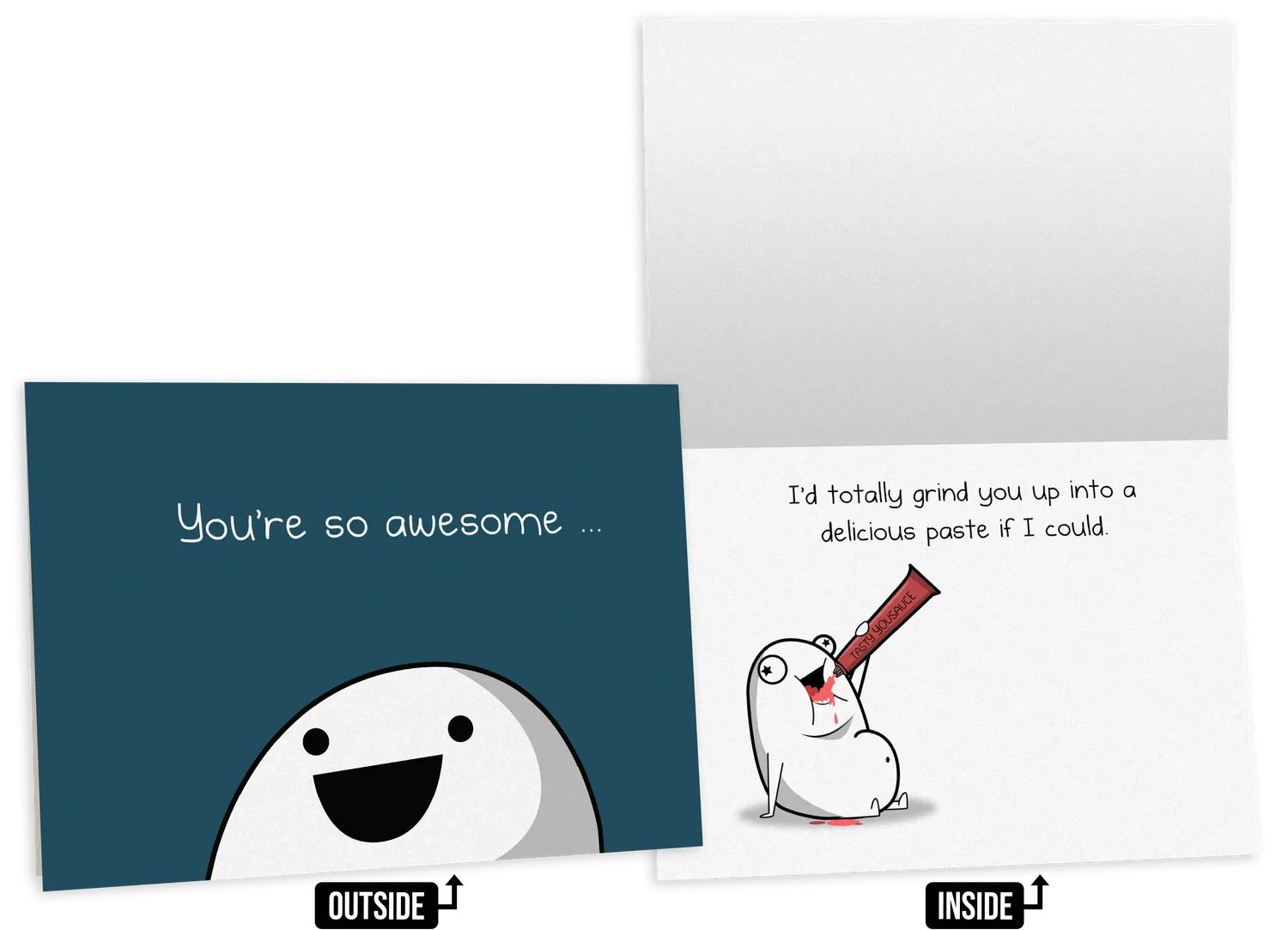 Exploding Kittens NSFW Love Friendship biglietti 4 pack