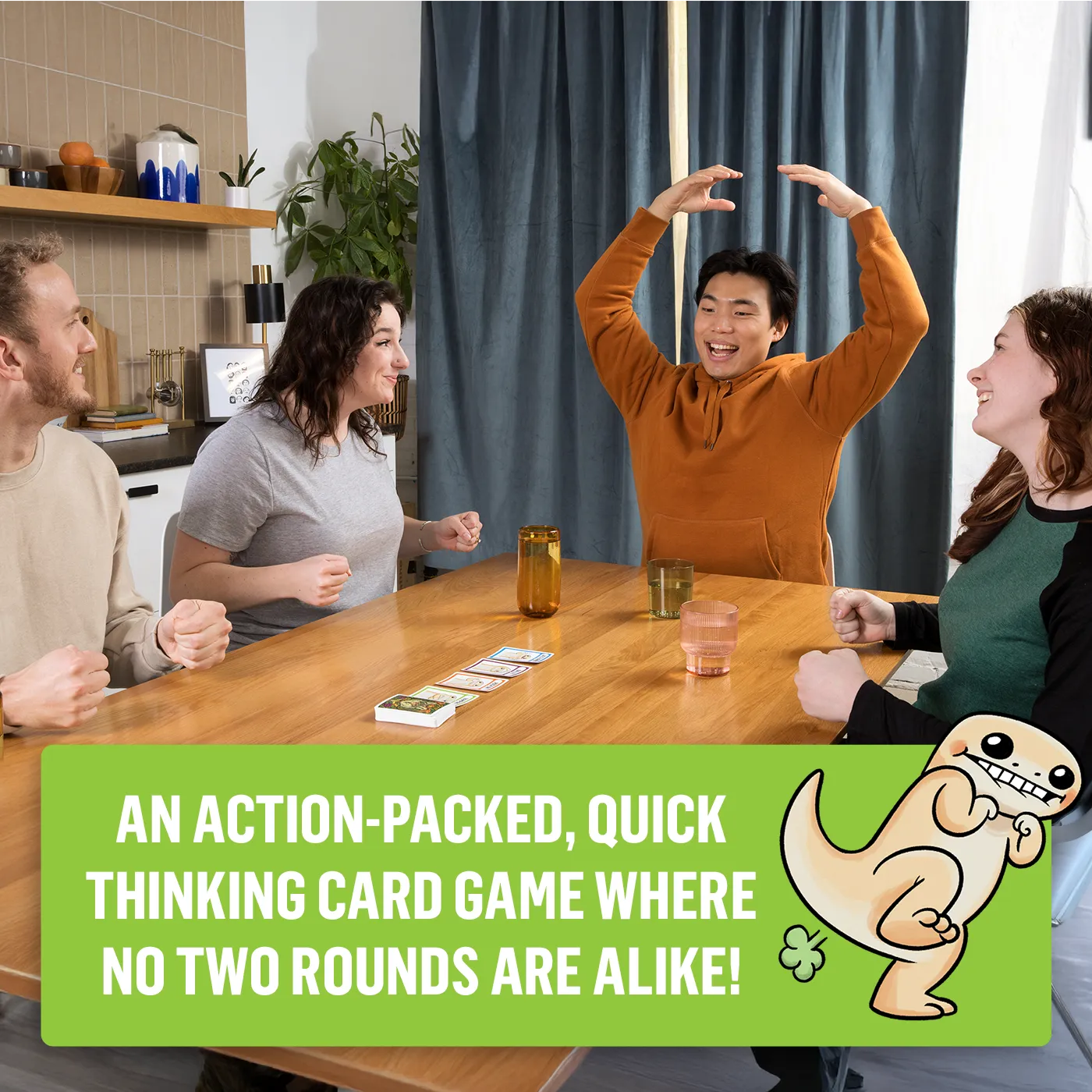 Exploding Kittens Coyote gioco di carte sequenza memoria