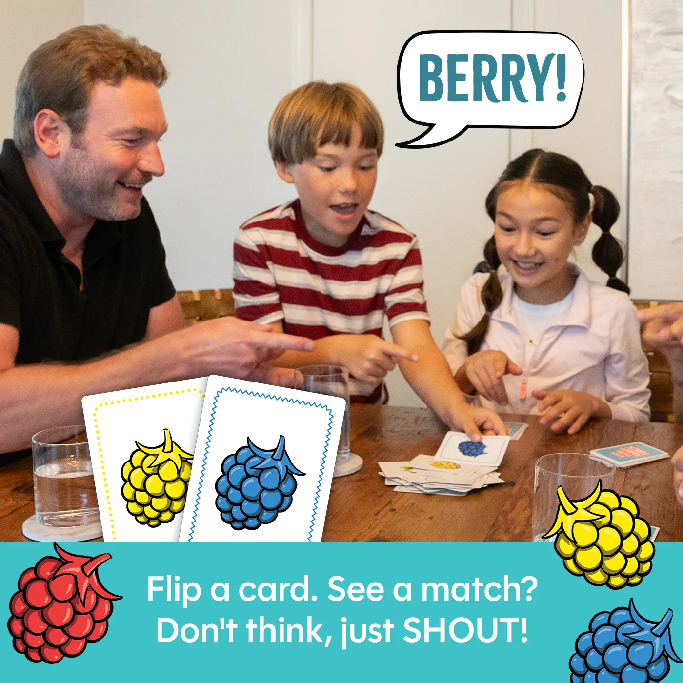 Exploding Kittens Berry Cherry Parrot Punch gioco carte veloce