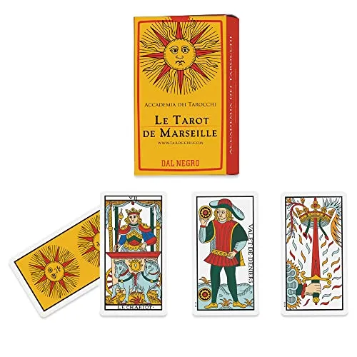 Dal Negro Tarot de Marseille Bozzelli tarocchi 78 carte libretto