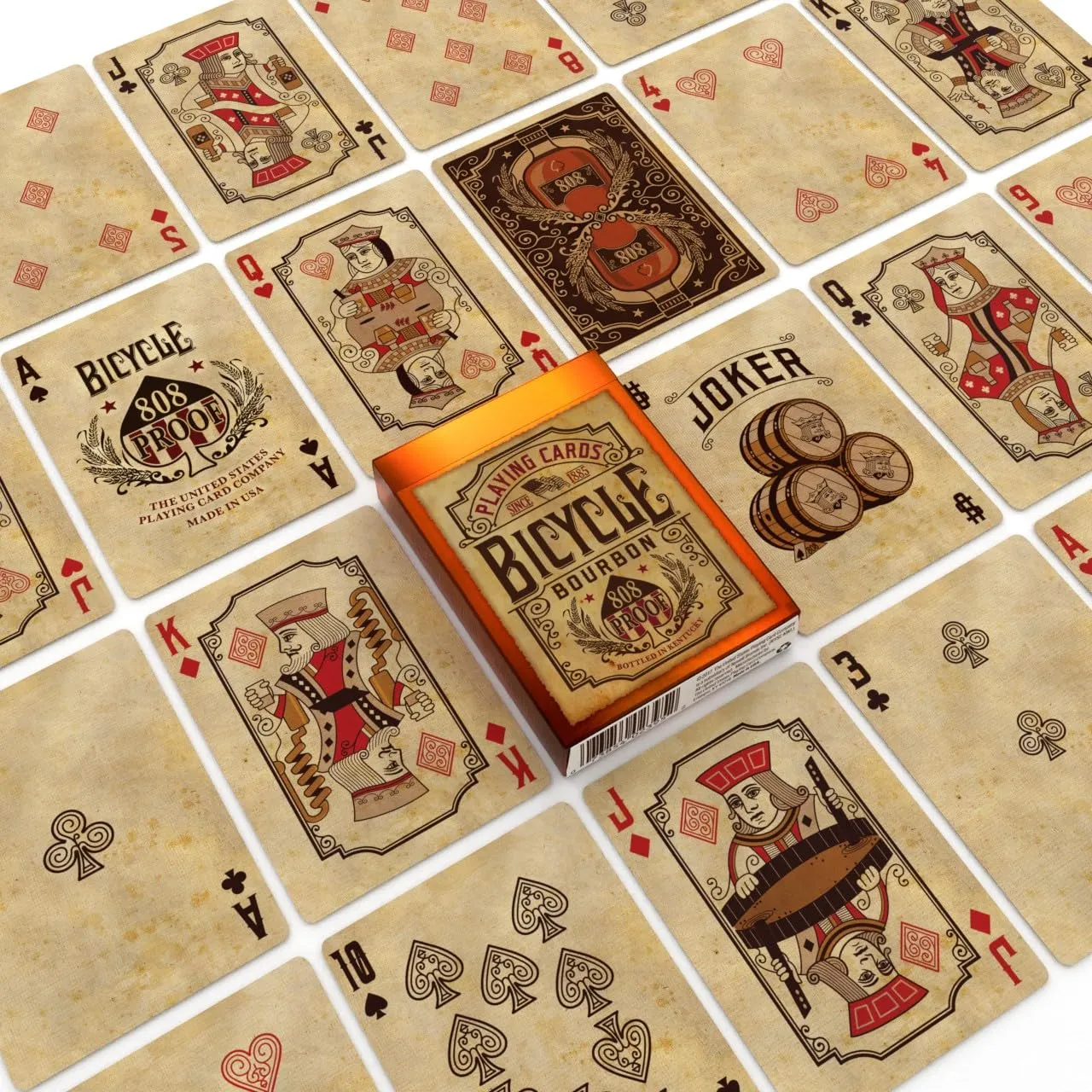 Bicycle Bourbon Carte da Poker Mazzo Borbone